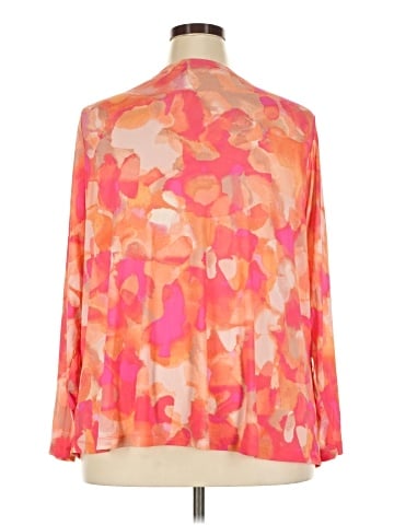 LOGO by Lori Goldstein Long Sleeve Blouse (view 2)