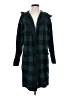 Belldini Plaid Green Coat Size M - photo 1