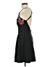 B. Smart 100% Polyester Floral Black Cocktail Dress Size 5 - 6 - photo 5
