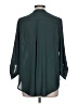 Lush 100% Polyester Teal 3/4 Sleeve Blouse Size L - photo 2
