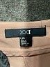 XXI 100% Polyester Brown Casual Pants Size L - photo 6