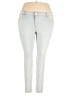 Divided by H&M Solid Blue Jeans Size 20 - photo 1