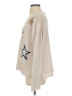 Miracle 100% Polyester Stars Tan Pullover Sweater Size XS - photo 5