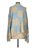 RUMOURS 100% Acrylic Color Block Blue Pullover Sweater Size Sm - Med - photo 2