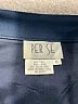 Per Se Solid Blue Silk Skirt Size 6 - photo 4