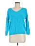Lauren by Ralph Lauren 100% Cotton Blue Pullover Sweater Size M - photo 1