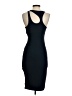 Zella Solid Black Cocktail Dress Size XS - photo 2