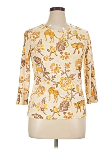 J. McLaughlin 3/4 Sleeve T-Shirt (view 1)