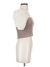 MIOU MUSE Ivory Short Sleeve Top Size S - photo 4