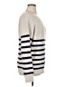 Knox Rose Stripes Ivory Pullover Sweater Size XL - photo 4