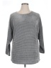 Chenault 100% Polyester Gray Pullover Sweater Size 1X - photo 1