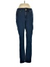 IMAN Chevron-herringbone Blue Jeans Size 4S - photo 1