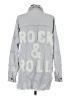 Elan 100% Cotton Gray Raincoat Size XS - photo 2