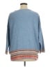 North Style 100% Cotton Blue Pullover Sweater Size 1X - photo 2