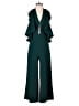 Zara Solid Green Jumpsuit Size S - photo 1