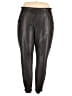 SPANX Gray Faux Leather Pants Size 3X - photo 1