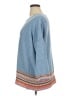 North Style 100% Cotton Blue Pullover Sweater Size 1X - photo 5