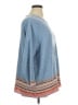 North Style 100% Cotton Blue Pullover Sweater Size 1X - photo 4