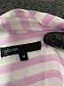 Gibson Stripes Pink Long Sleeve Blouse Size M - photo 7