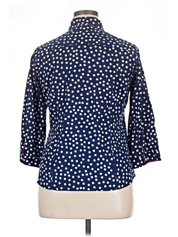 Foxcroft 3/4 Sleeve Button-Down Shirt (view 2)