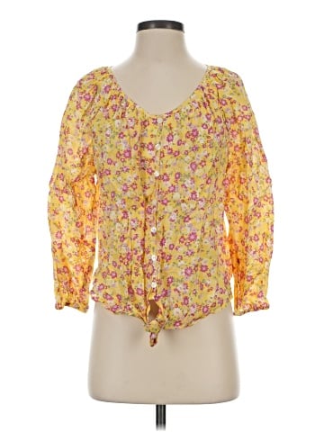 Land' n Sea 3/4 Sleeve Blouse (view 1)