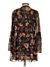 Soft Surroundings 100% Polyester Paisley Black Casual Dress Size XS - photo 2