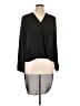 Assorted Brands 100% Polyester Black 3/4 Sleeve Blouse Size 12 - photo 1