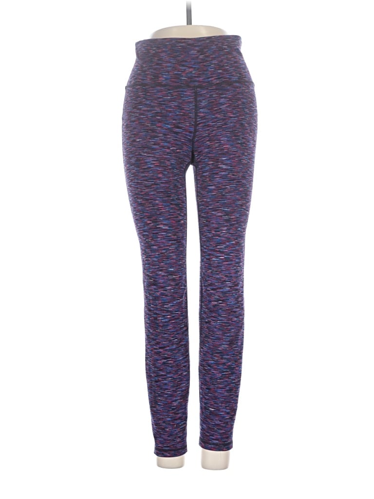 Pre-owned Gap Fit Yoga Pants In Purple