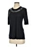 Max Mara Black 3/4 Sleeve Top Size S - photo 1