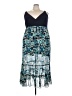 Le Bos Blue Cocktail Dress Size 20 - photo 1