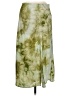 Juniper Blu 100% Polyester Tie-dye Green Casual Skirt Size M - photo 1