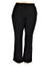 Croft & Barrow Solid Black Dress Pants Size 18 - photo 1
