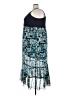 Le Bos Blue Cocktail Dress Size 20 - photo 5