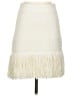 Express 100% Polyester Ivory Casual Skirt Size XS - photo 1