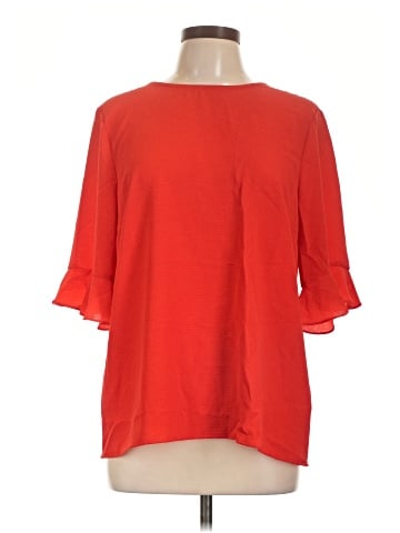 CeCe 3/4 Sleeve Blouse (view 1)