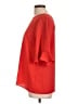 CeCe Red 3/4 Sleeve Blouse Size L - photo 5