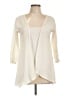 Maurices 100% Polyester Ivory White Kimono Size L - photo 1