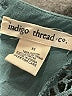 Indigo Thread Co. 100% Rayon Teal Long Sleeve Blouse Size XS - photo 7