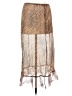 Unbranded Animal Print Tan Casual Skirt Size 3 - photo 1
