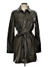 Sanctuary 100% Polyester Green Trenchcoat Size L - photo 1