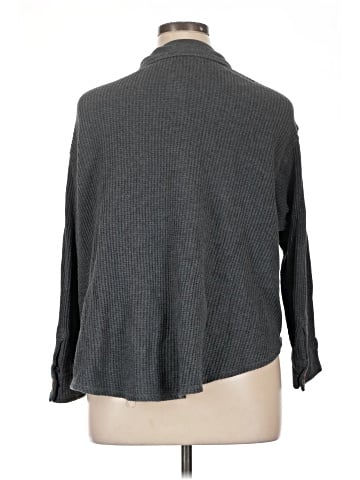dip Long Sleeve Button-Down Shirt (view 2)