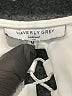 Waverly Grey Ivory Long Sleeve Blouse Size M - photo 7