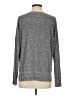 Lucky Brand Metallic Gray Pullover Sweater Size S - photo 2