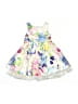 Sweet Heart Rose 100% Polyester Floral White Dress Size 2T - photo 1