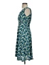 Boden Print Teal Cocktail Dress Size 4 (petite) - photo 5