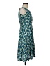 Boden Print Teal Cocktail Dress Size 4 (petite) - photo 4