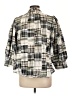 Antik Batik 100% Cotton Gray 3/4 Sleeve Blouse Size L - photo 2