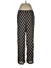 New Directions Chevron-herringbone Black Casual Pants Size L (estimated) - photo 1