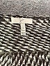 Joie 100% Silk Chevron-herringbone Gray Long Sleeve Silk Top Size S - photo 7