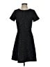Ann Taylor LOFT Tweed Black Casual Dress Size 4 - photo 1